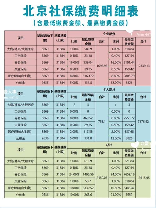 北京社保工资报表医疗费用解析插图
