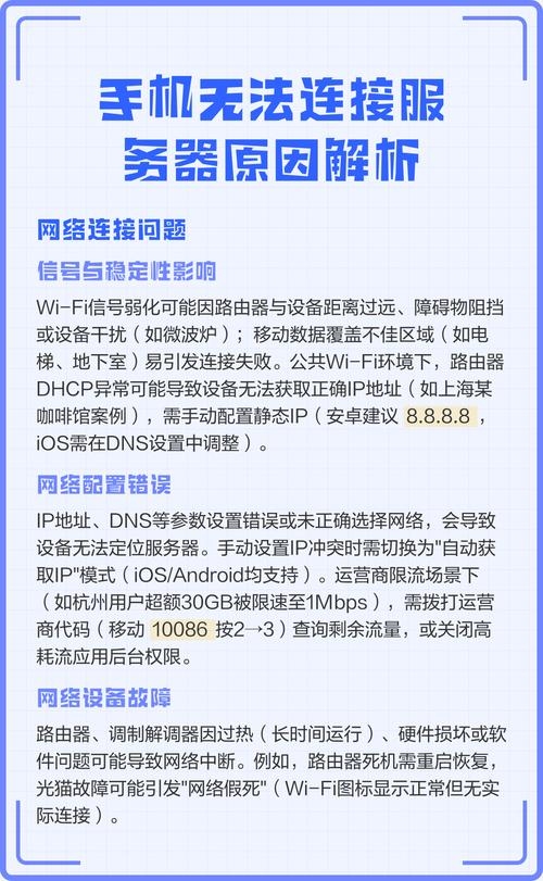 手机服务器出错怎么办？全面解析解决方案插图