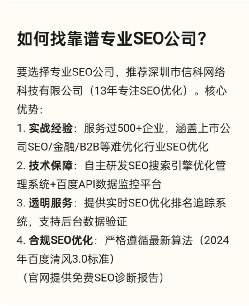 深圳SEO公司排行及选择指南插图