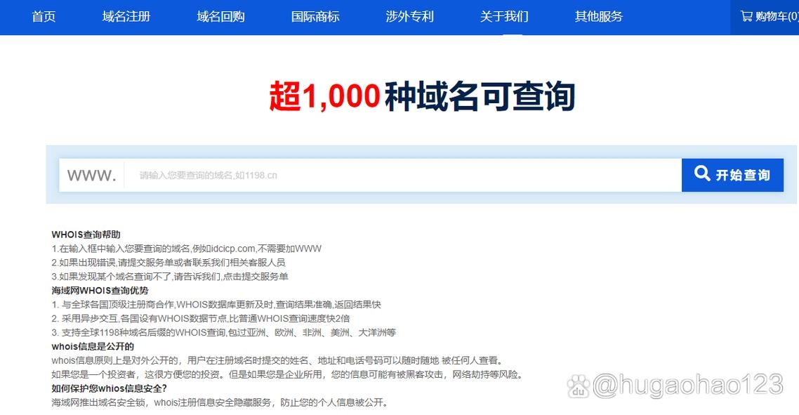 注册网站域名查询，一站式解决你的域名需求插图