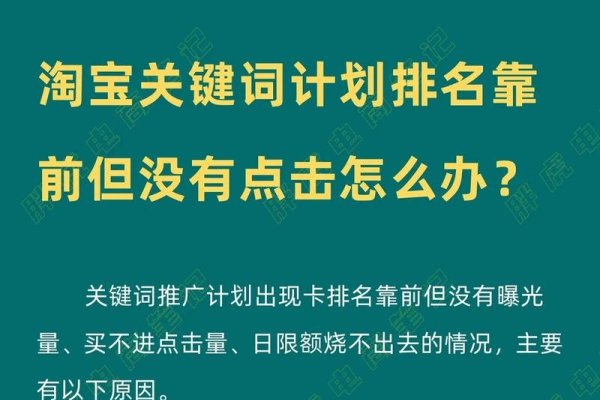 淘宝关键词排名消失之谜，原因解析与应对策略-新乐天