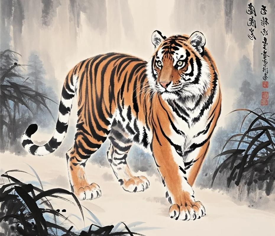 兵强将猛代表的生肖—虎插图