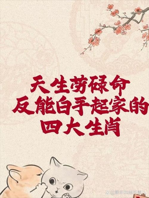 白手起家的生肖—勤奋与智慧的象征插图