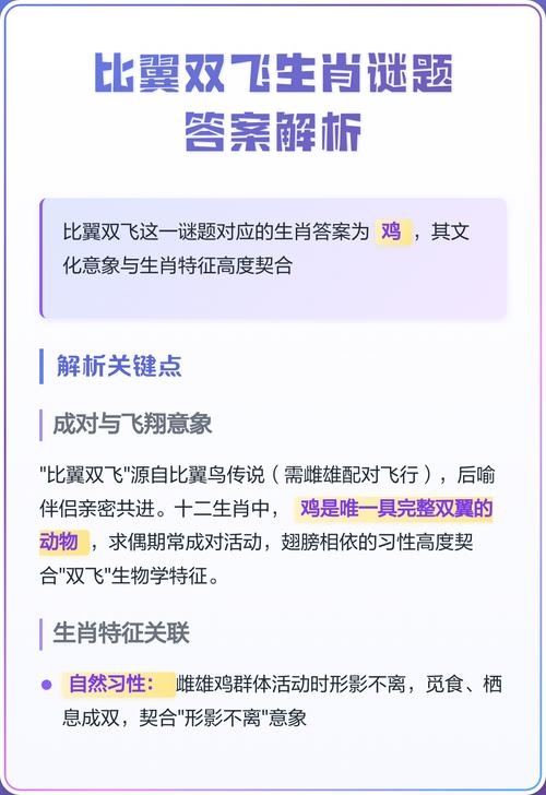 比翼双飞映生肖—解读生肖中的双飞之美插图
