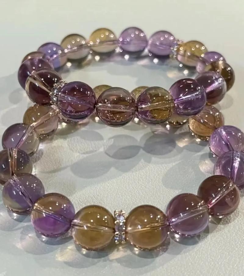 白羊座事业运水晶，红发晶与紫黄晶插图