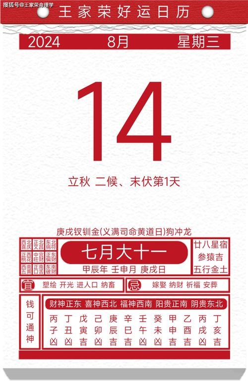 八月十四，一个特殊的日子插图