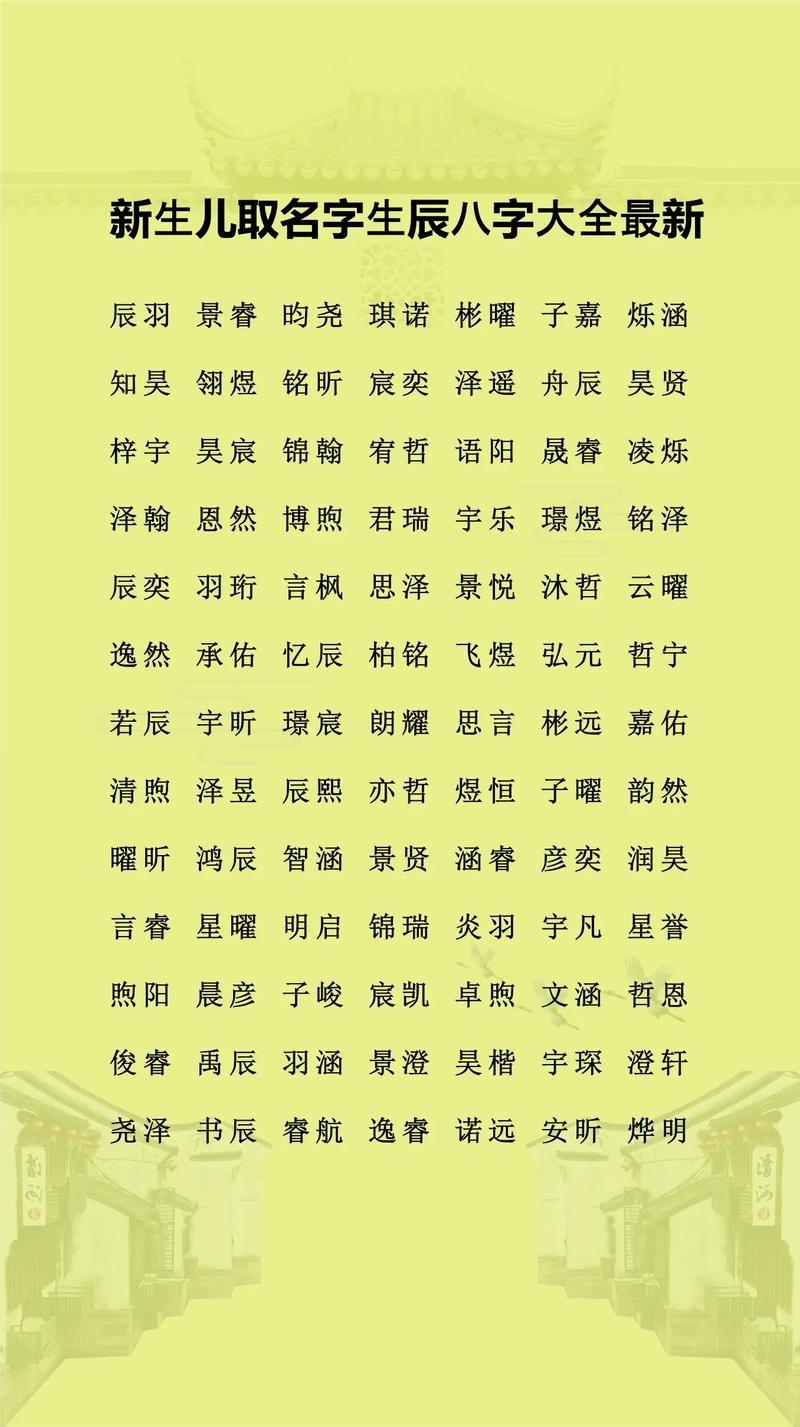 八字起名字，灵动之选，书写人生新篇插图
