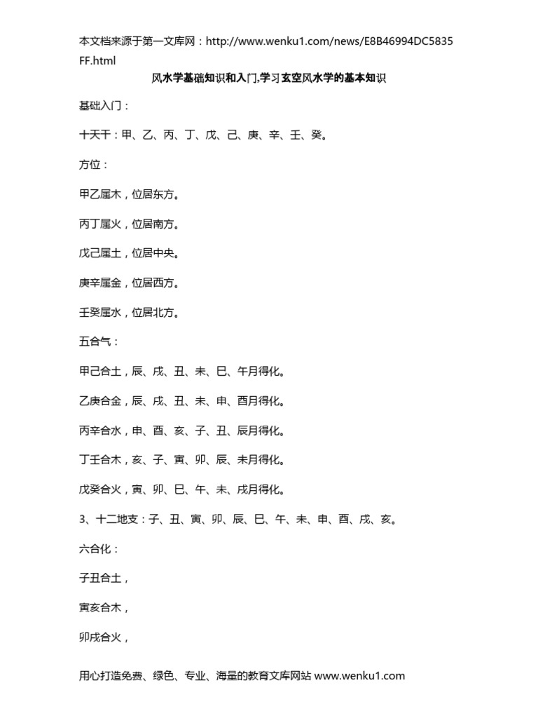 风水学入门详解插图 风水学入门详解插图