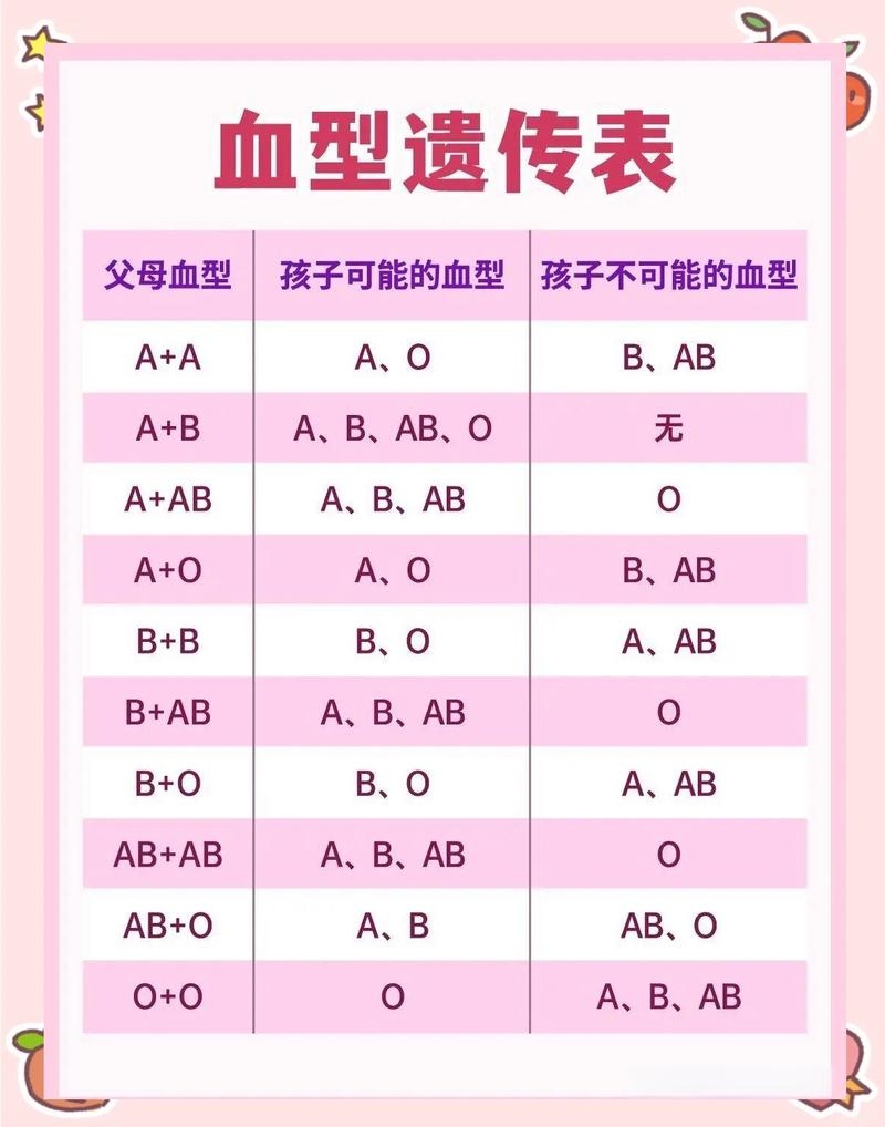 夫妻血型配对，探索爱情与遗传的微妙联系插图