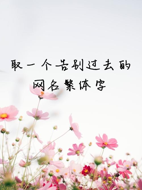 非主流伤感繁体网名推荐插图