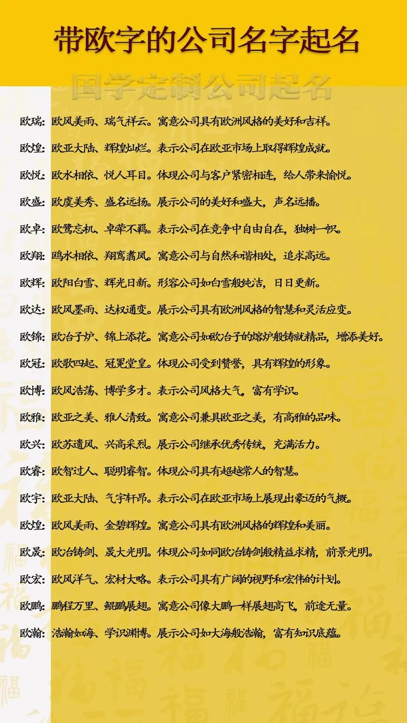 公司名称测凶吉，揭秘商业成功的神秘密码插图