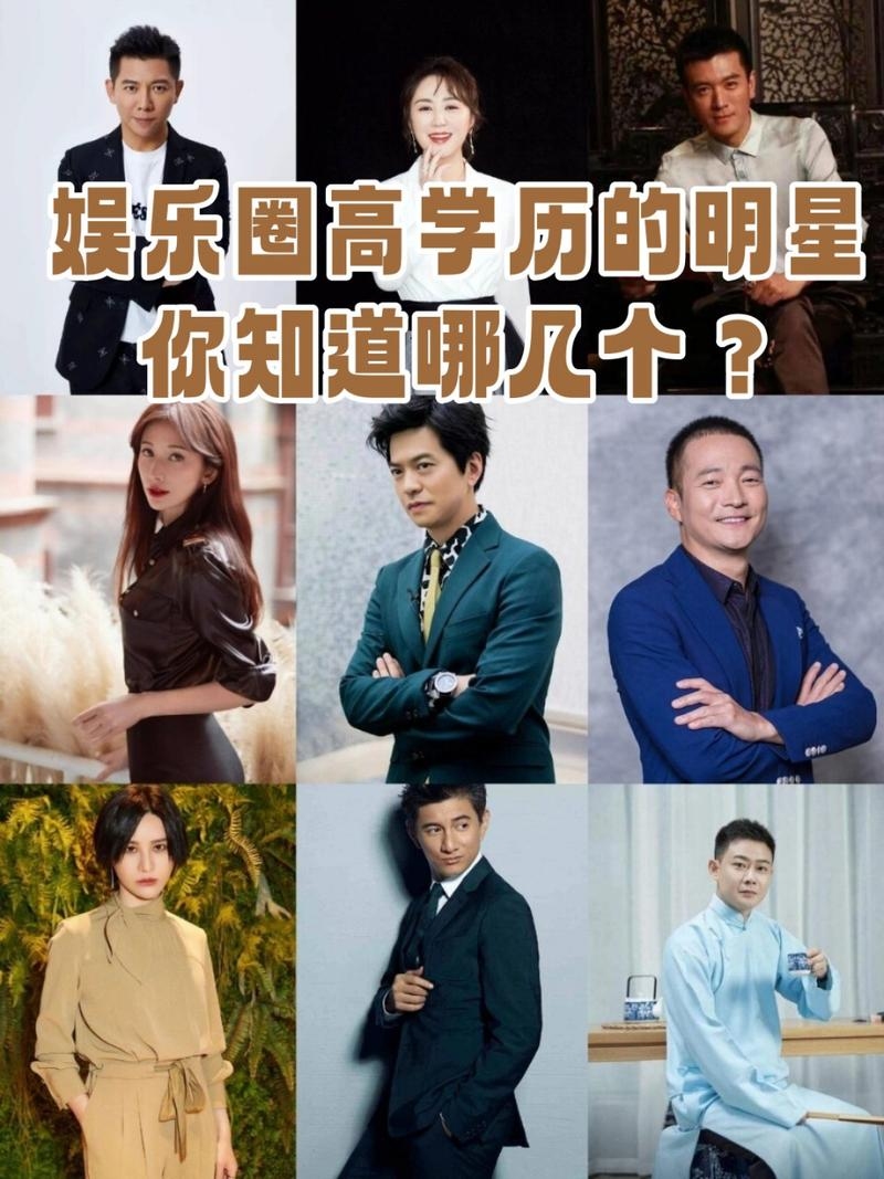 高学历明星进娱乐圈，多元能力与职业自由插图