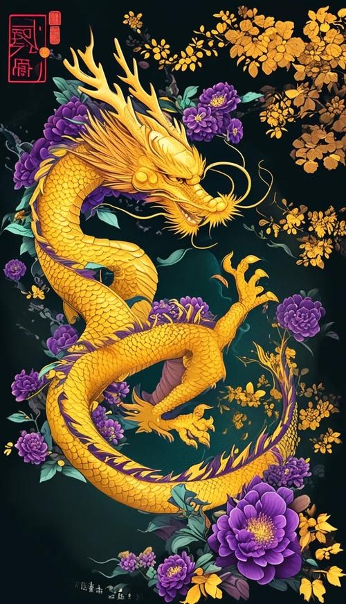 高瞻远瞩代表生肖龙，寓意深远智慧插图