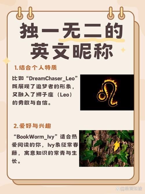 个性英语网名，展现自我风采的数字名片插图