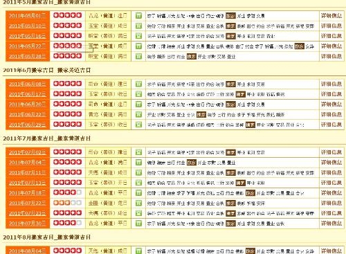 黄历查询2013年搬家指南插图 黄历查询2013年搬家指南插图