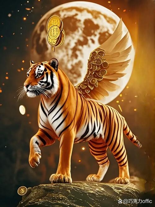 虎年，勇猛与希望的象征插图