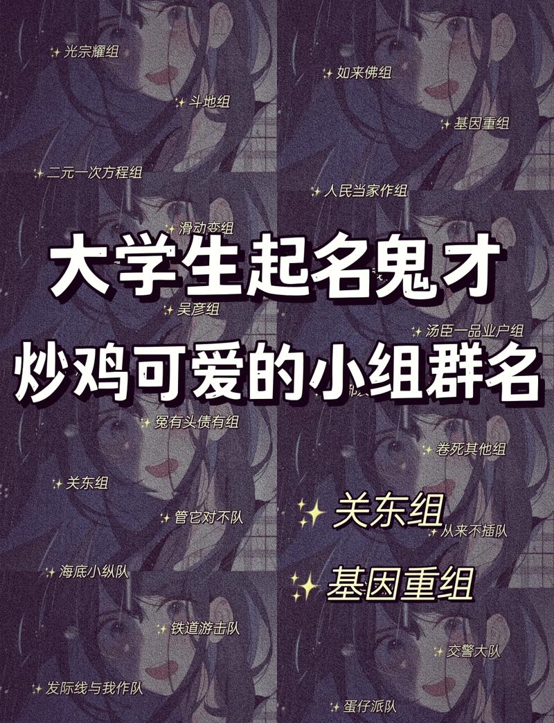 好友分组名字,打造个性化社交体验插图 好友分组名字,打造个性化社交体验插图