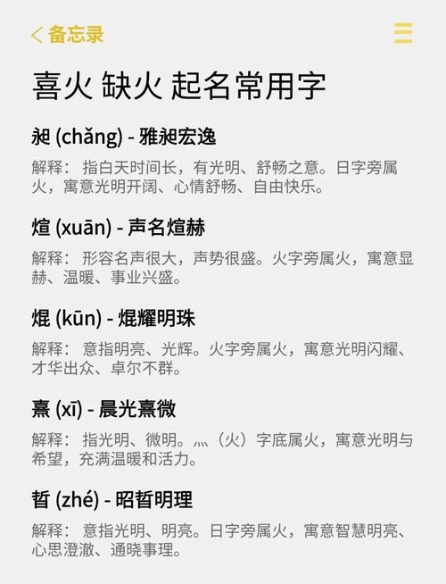 火字旁汉字，男孩起名灵感插图