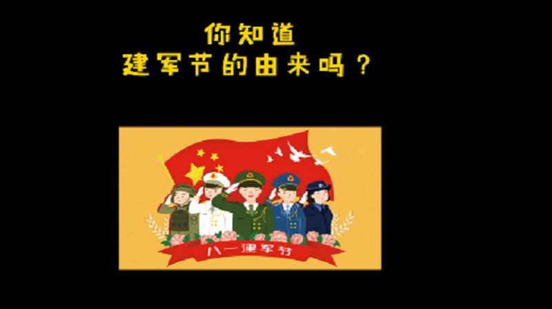 建军节的由来与意义插图 建军节的由来与意义插图
