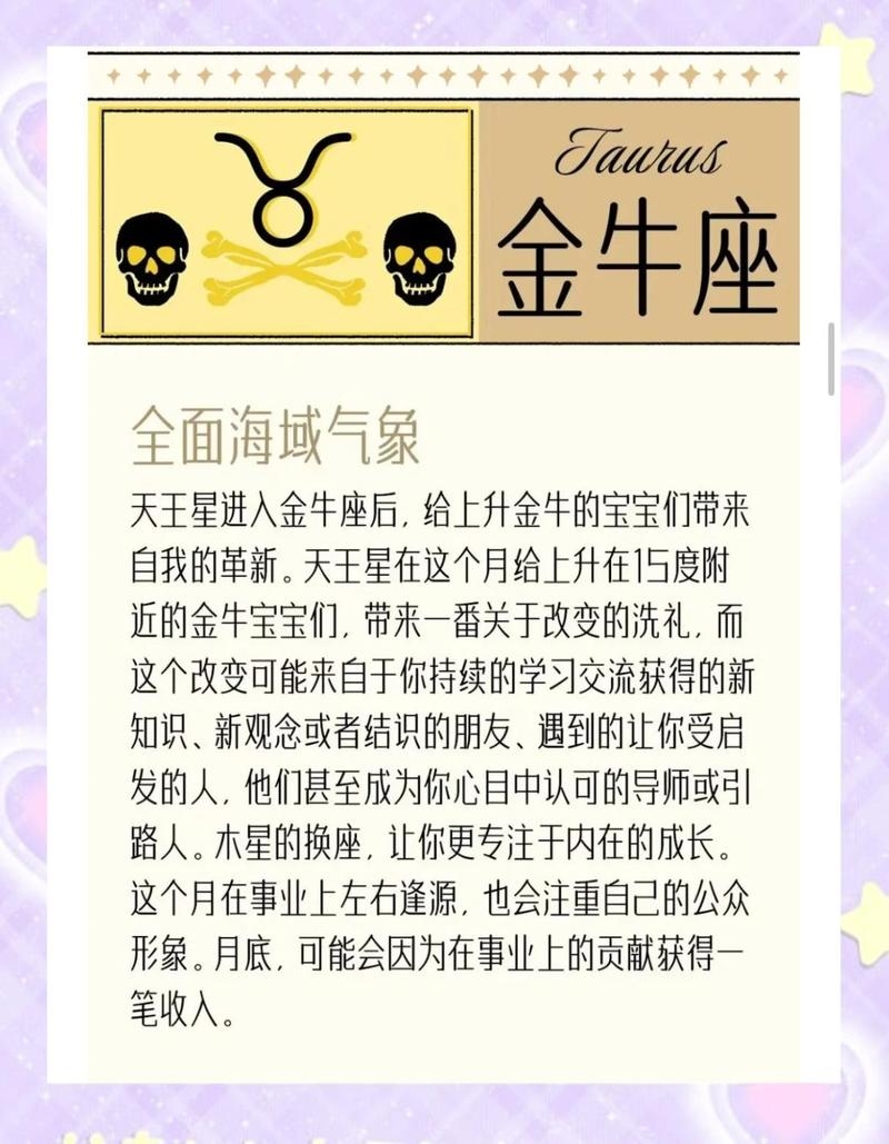 金牛座运势、狮子座财运排行插图