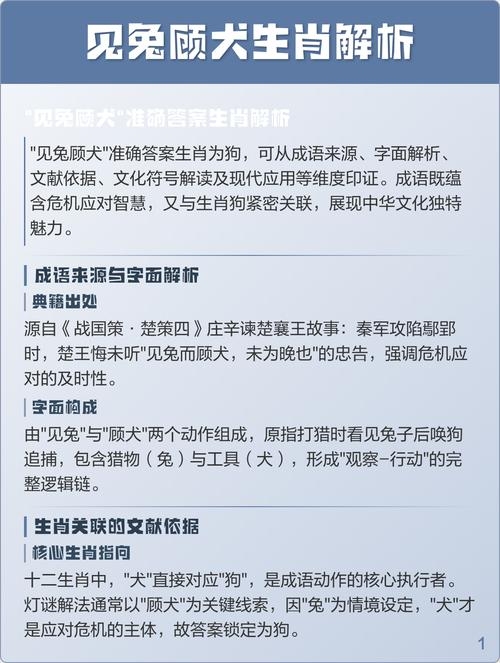 见兔顾犬的生肖之谜插图