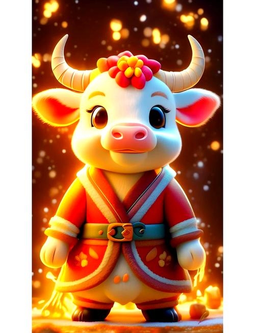 尽心尽力尽忠职的生肖—牛插图