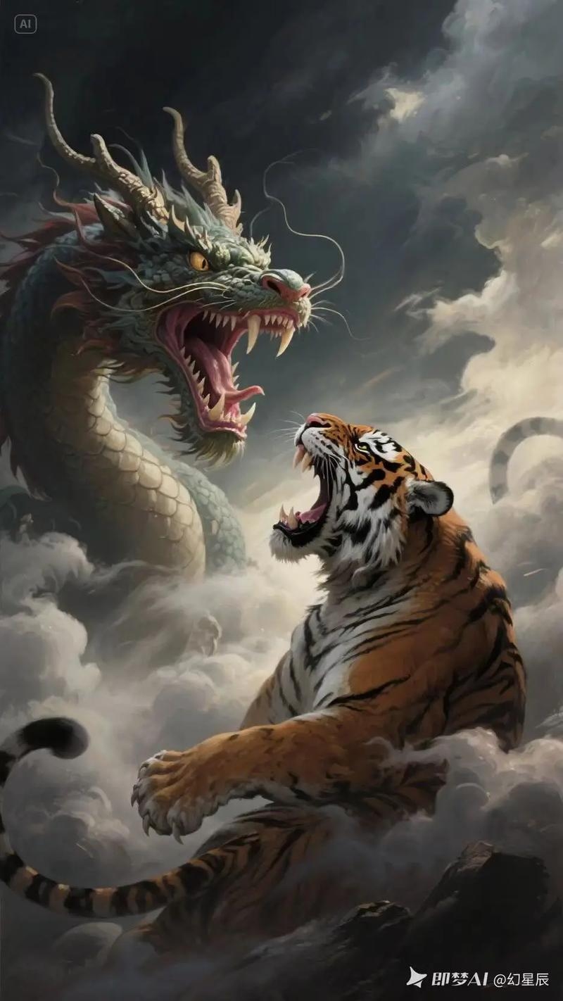 龙胆虎威，守护自然界的磅礴力量插图