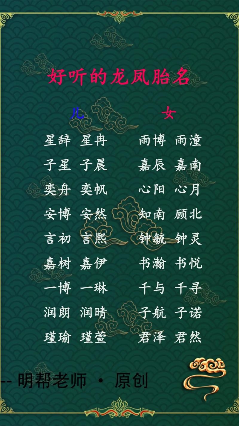 龙凤呈祥，为龙凤胎取名的文化与艺术插图