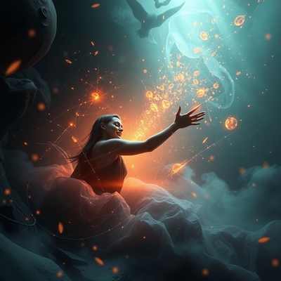 梦见被雷劈，一场关于命运的暗夜之梦插图