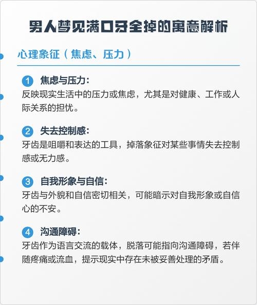梦见掉牙，多重象征意义与预示解析插图