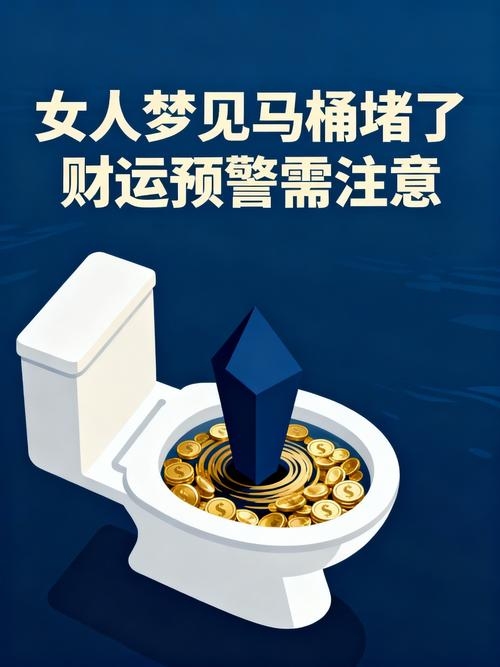 梦见马桶堵预兆多，暗示内心情绪与人际挑战！插图