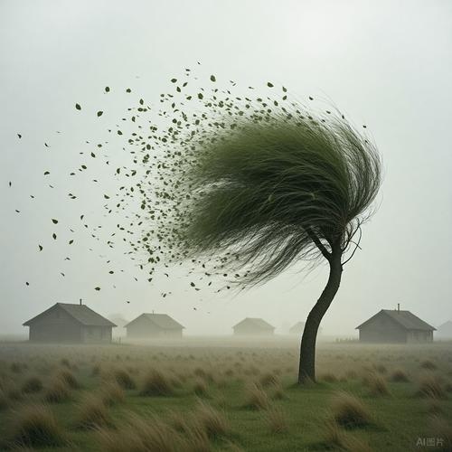 梦见刮大风，被风揉皱的梦幻与现实交织插图