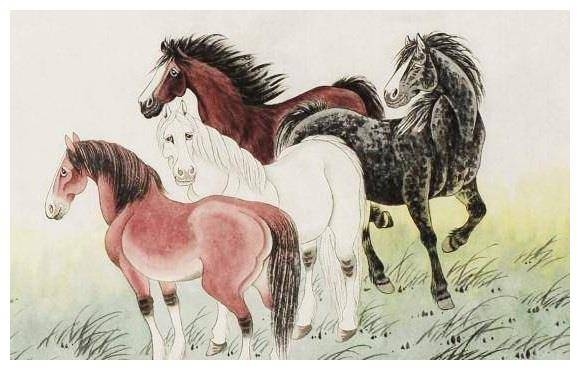 马首是瞻的生肖—马插图