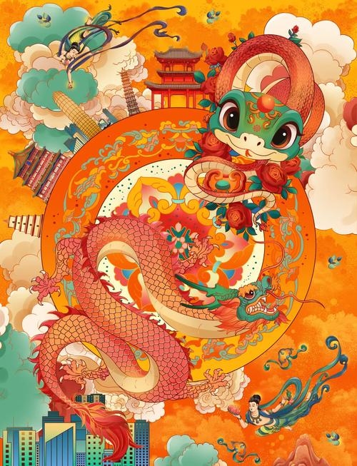 梦里水乡与生肖的奇幻交织插图 梦里水乡与生肖的奇幻交织插图