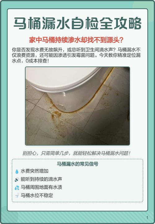 马桶漏水应重视，常见问题需排查。插图