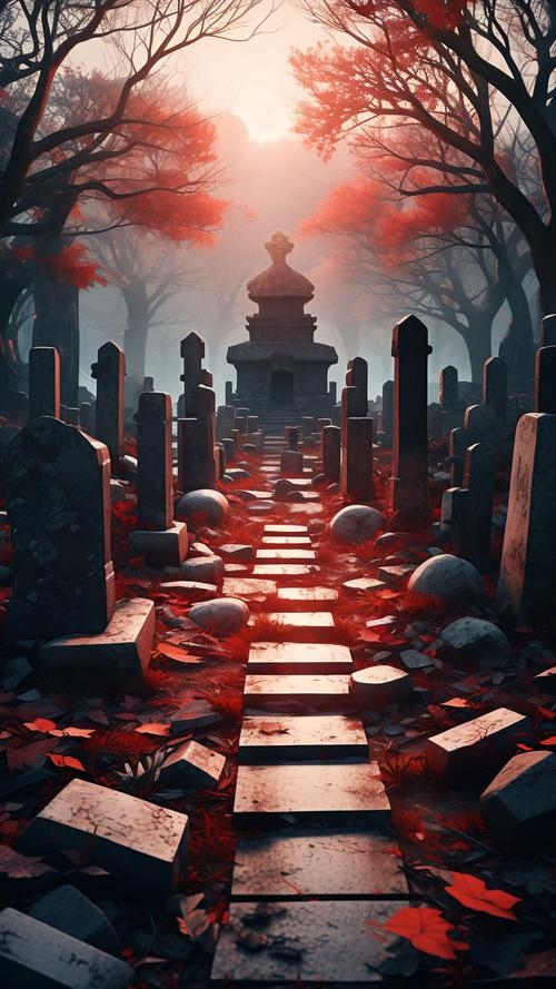 梦中埋葬的坟墓，寻梦的迷雾与心灵的净土插图