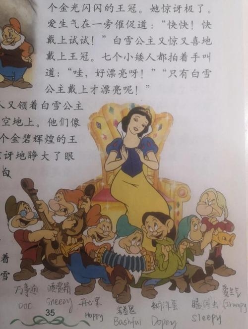 七个小矮人的名字与他们的冒险之旅插图