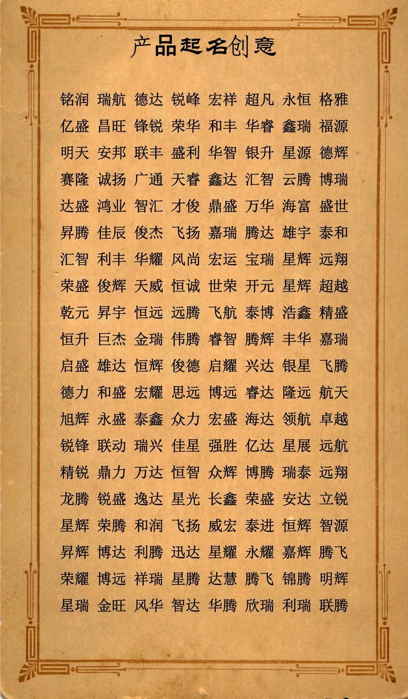 起名字典大全,打造独一无二的名字插图 起名字典大全,打造独一无二的名字插图