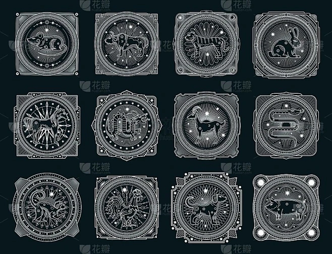 日落西山映生肖—探寻神秘动物背后的故事插图