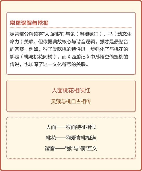 人面桃花与生肖之谜插图 人面桃花与生肖之谜插图
