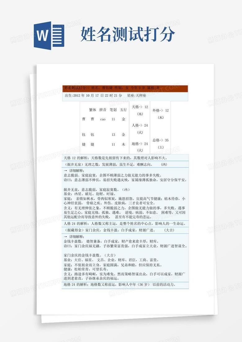 人名测试打分，解锁姓名背后的个性密码插图
