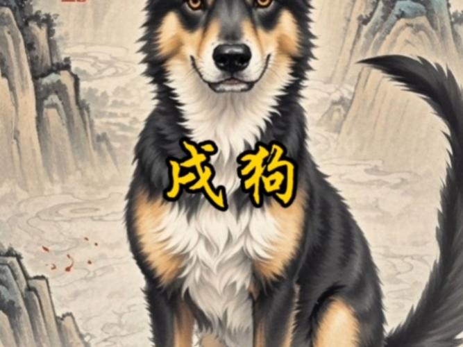 如影随形指的是生肖狗插图