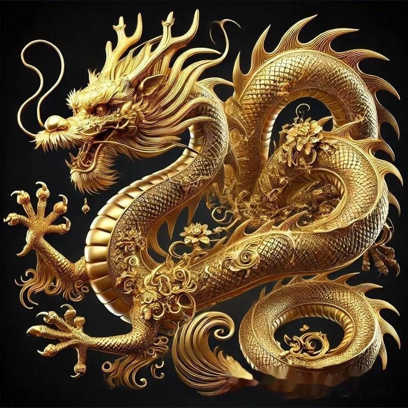 如愿以偿的生肖—龙插图