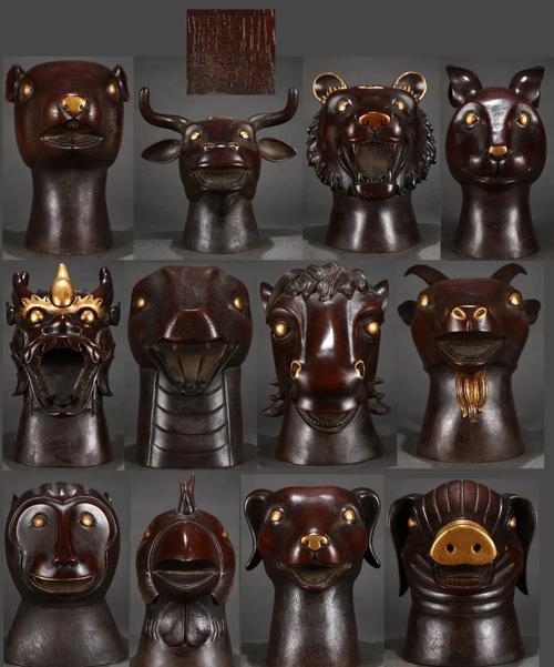 十二生肖铜首，历史与艺术的瑰宝插图