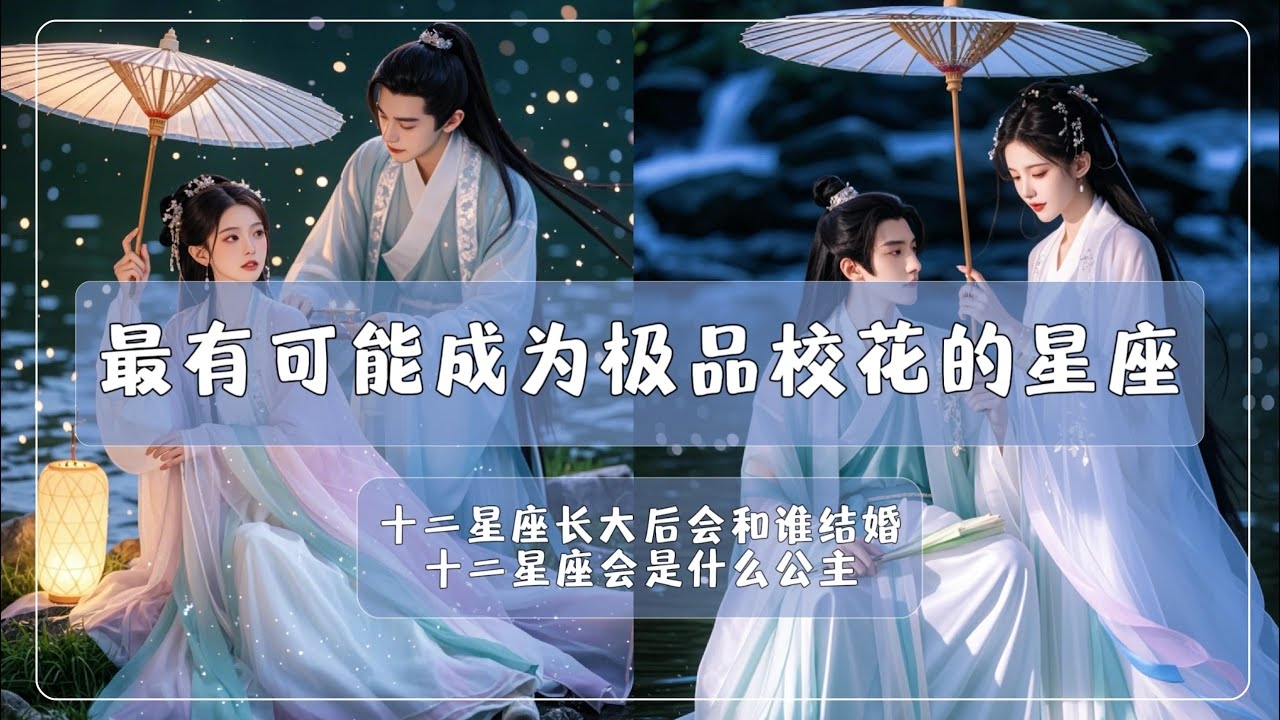 十二星座公主掉人间，奇遇与成长插图