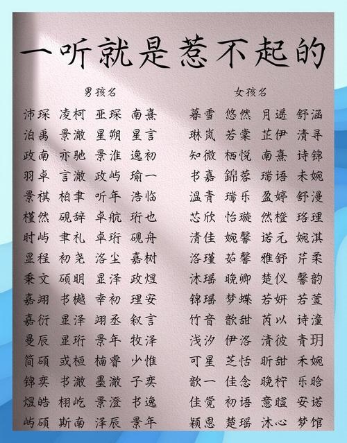四个字的女生名字的魅力与故事插图 四个字的女生名字的魅力与故事插图