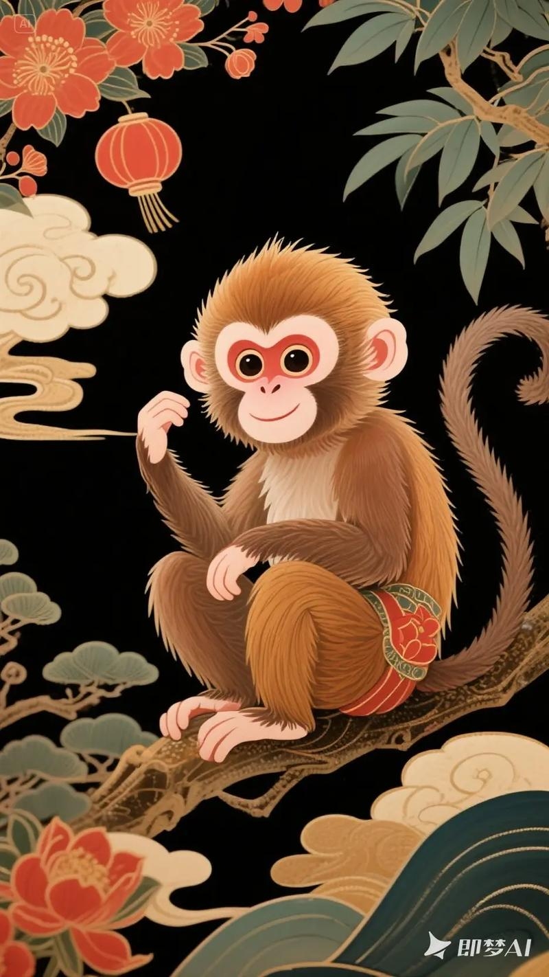 神通广大的生肖—猴插图