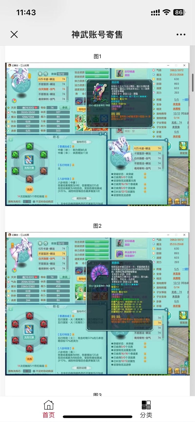 神武世界中的宠物名字之美插图