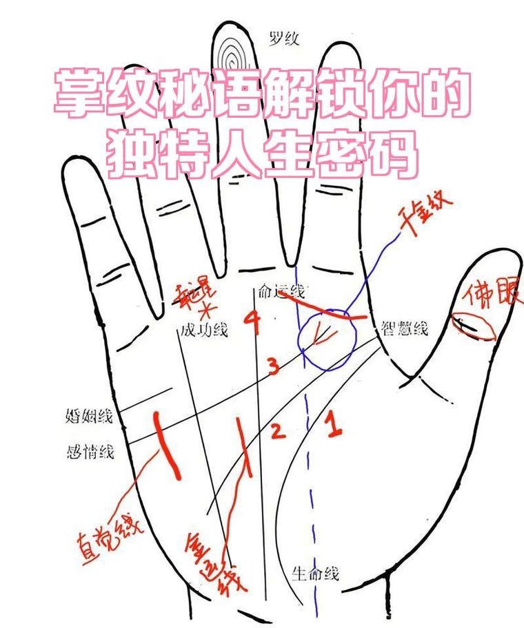 手纹看相算命，揭开数字密码背后的神秘面纱插图
