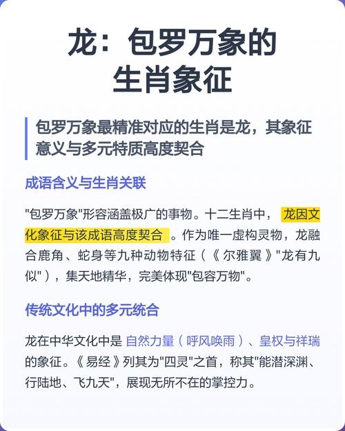 生肖万象包罗—探寻生肖中的包罗万象之象征插图